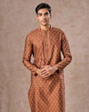 Elegant Tan Kurta Pajama Set