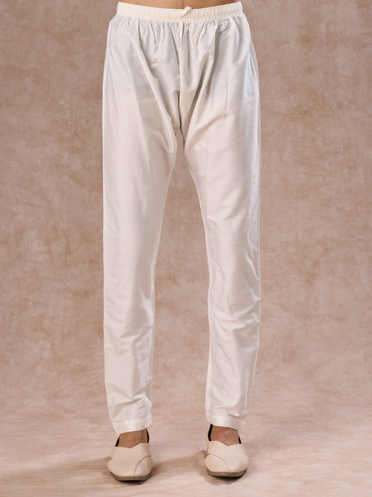 Manyavar Men Elegant Tan Kurta Pajama Set