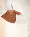 Manyavar Men Splendid White Kurta Pajama