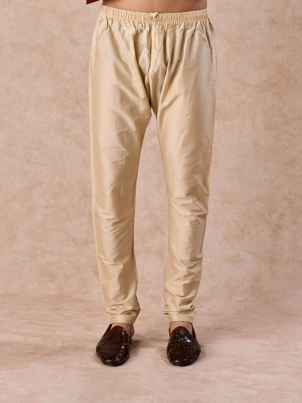 Manyavar Men Maroon Majesty Kurta Pajama