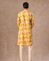 Manyavar Men Mustard Yellow Kurta Pajama