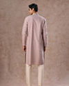Manyavar Men Elegant Lilac Kurta Pajama Set