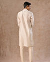 Manyavar Men Cream Elegance Kurta Pajama