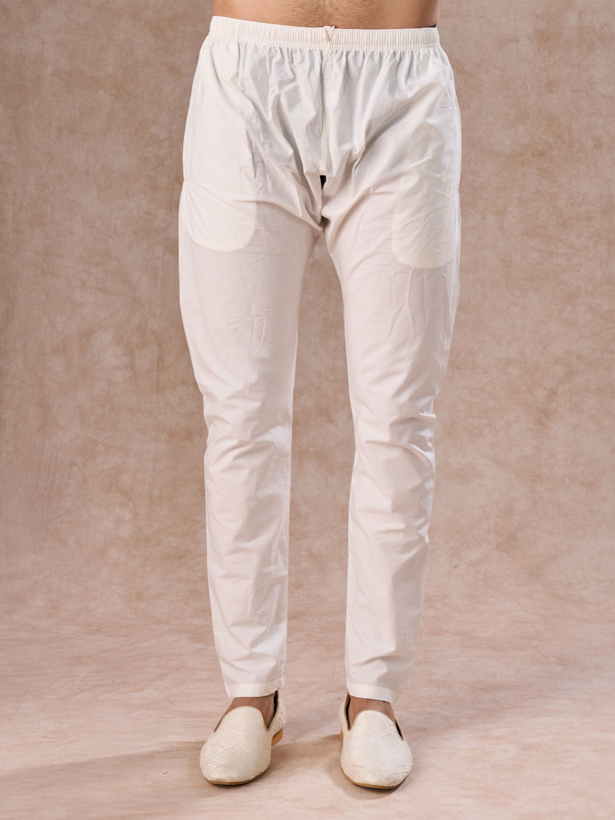 Manyavar Men Olive Green Cotton Kurta Pajama