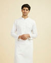 Elegant Ivory Kurta Pajama Set