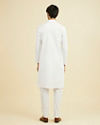 Manyavar Men Elegant Ivory Kurta Pajama Set