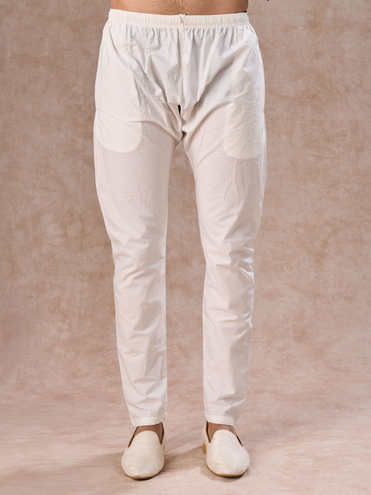 Manyavar Men Purple Splendor Cotton Kurta Pajama