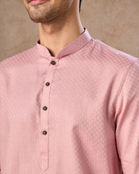 Manyavar Men Dusty Pink Regalia Kurta Pajama