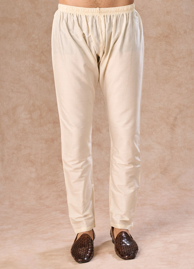 Manyavar Men Dark Brown Elegance Kurta Pajama