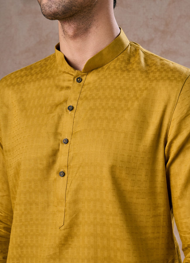 Manyavar Men Emerald Elegance Kurta Pajama