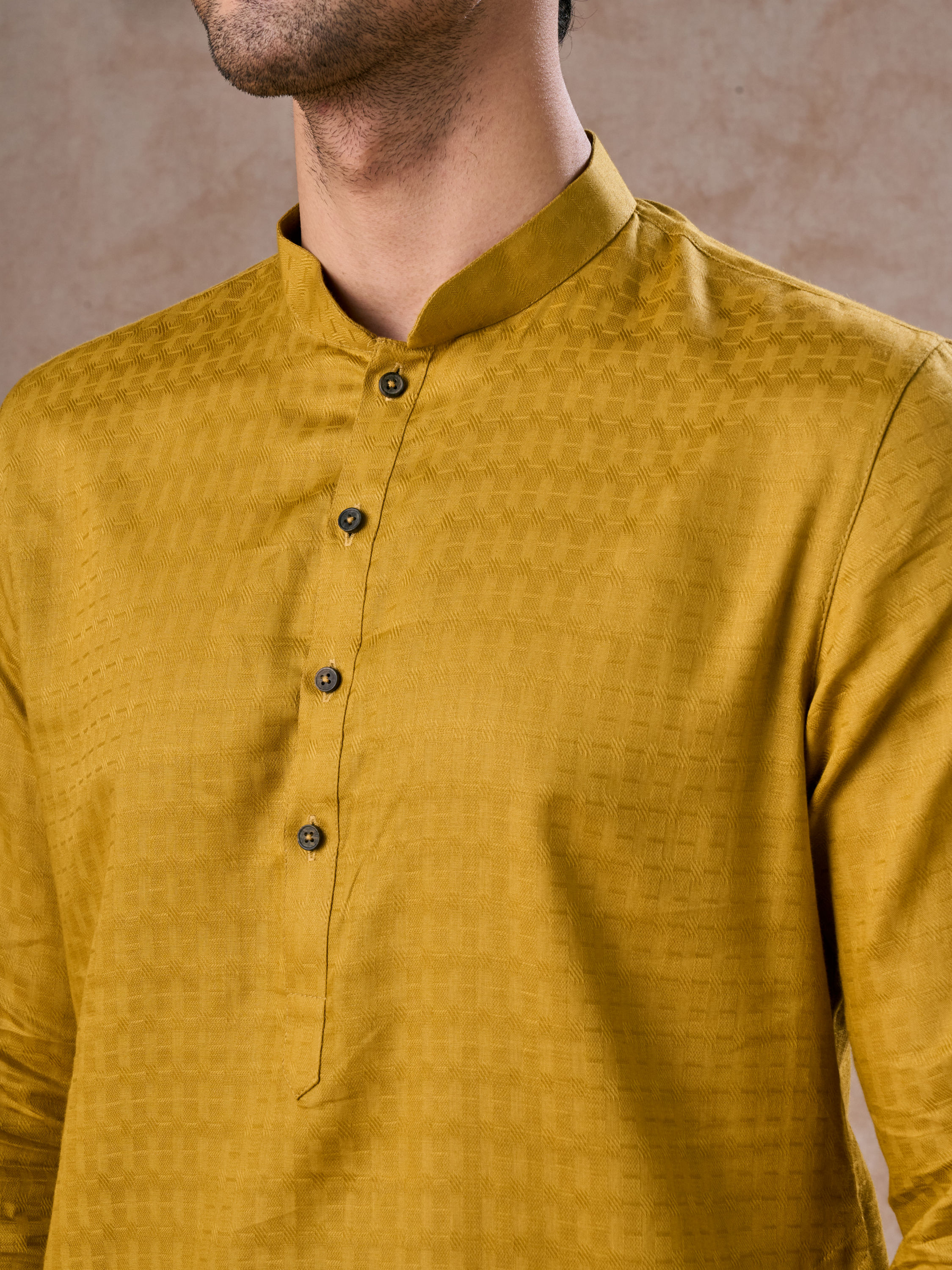 Manyavar Men Emerald Elegance Kurta Pajama