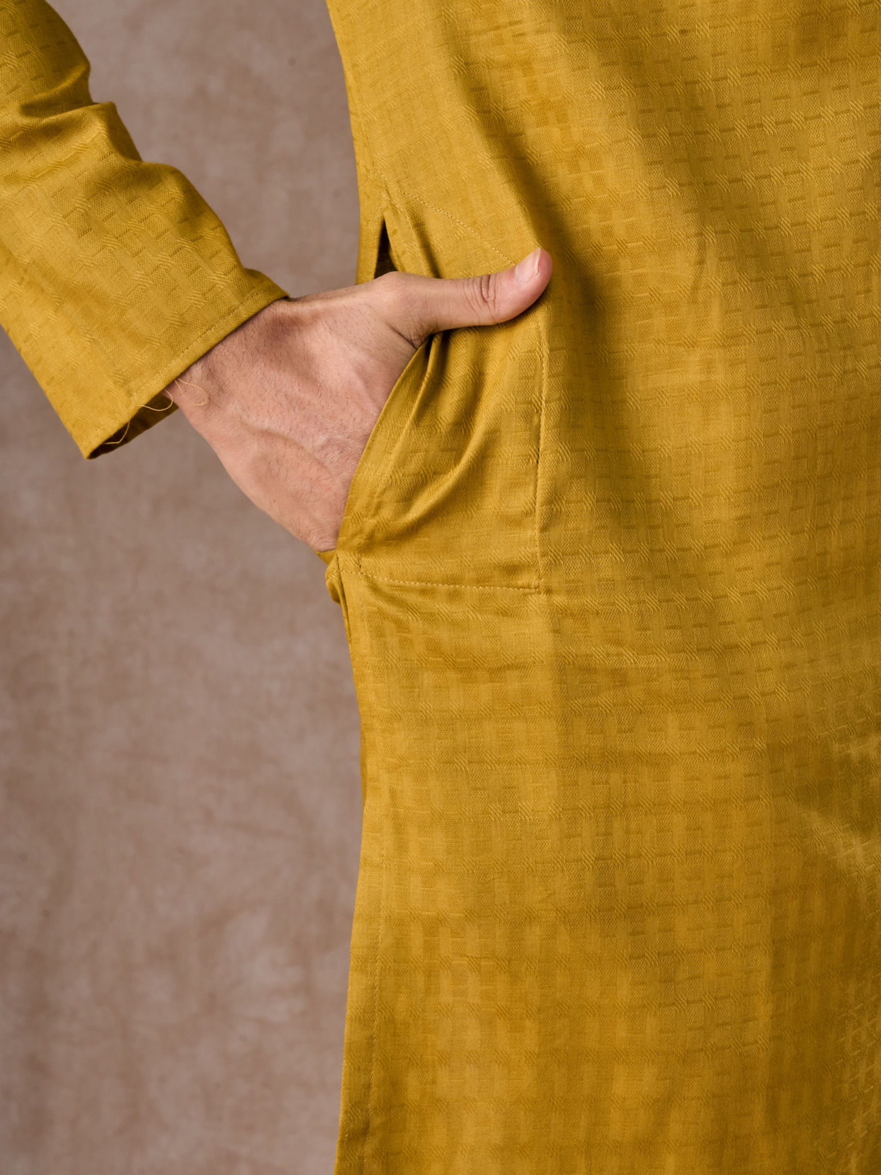 Manyavar Men Emerald Elegance Kurta Pajama