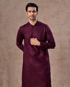 Wine Majesty Kurta Pajama