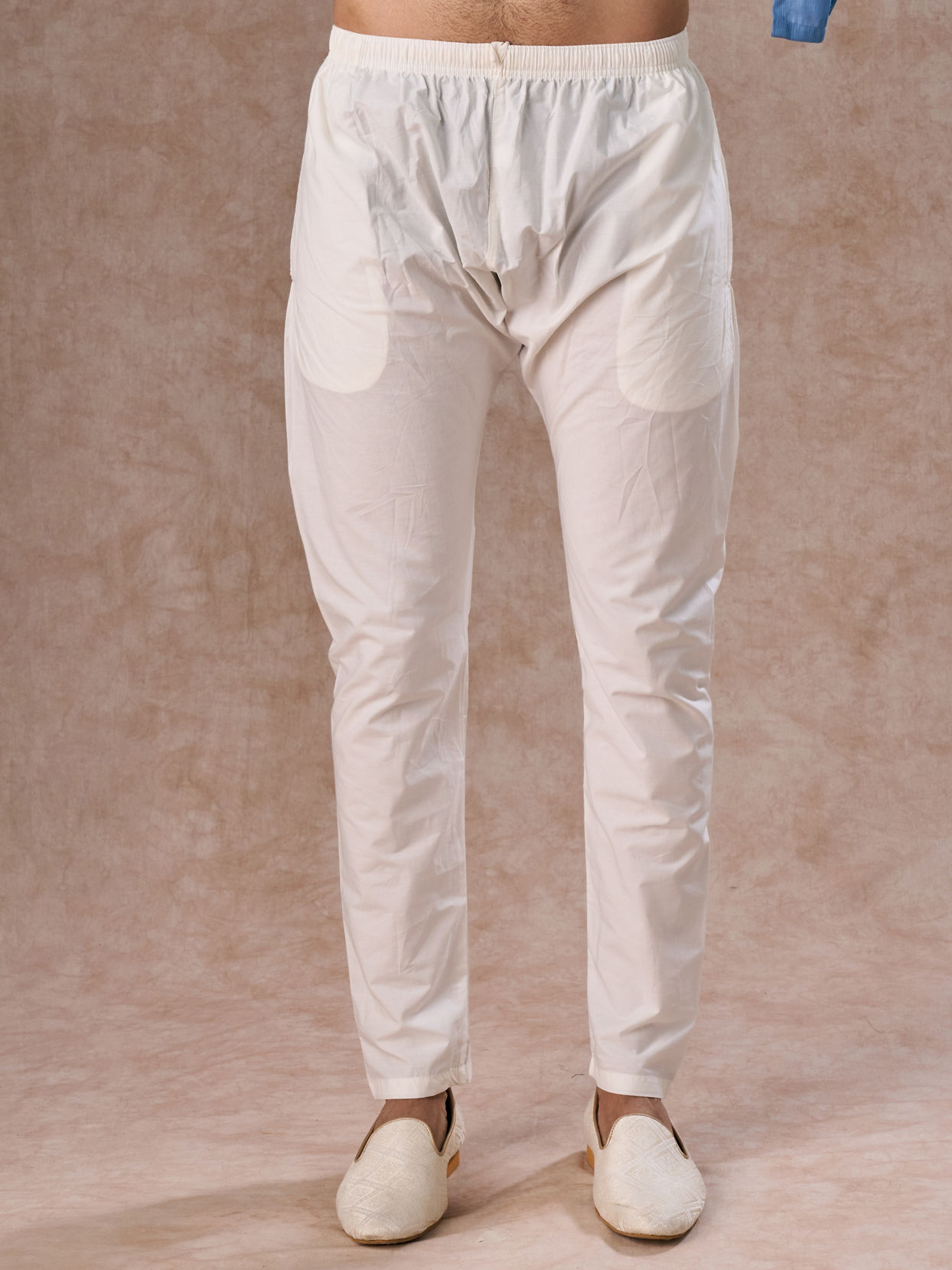 Manyavar Men Blue Delight Kurta Pajama