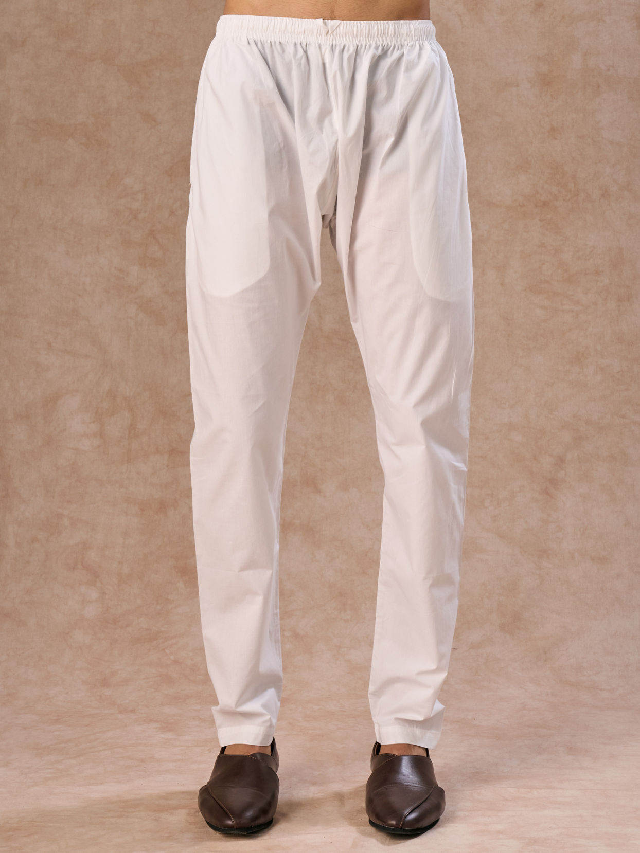 Manyavar Men Classy Cream Kurta Pajama