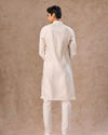 Manyavar Men Classy Cream Kurta Pajama