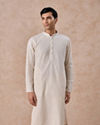 Regal Cream Georgette Kurta Pajama