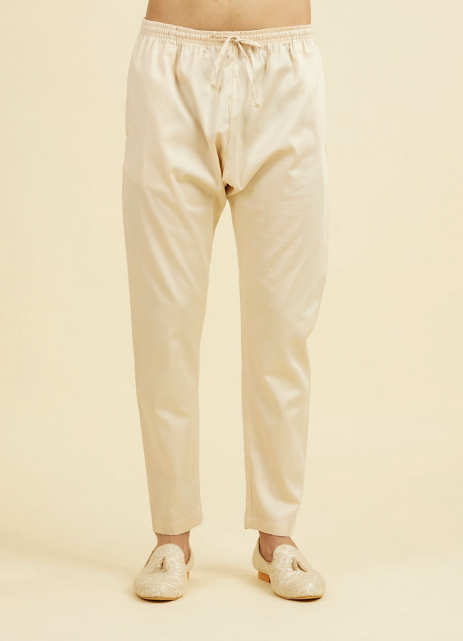 Manyavar Men Festive Red Kurta Pajama Set