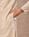 Manyavar Men Glistening Gold Kurta Pajama
