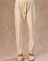 Manyavar Men Glistening Gold Kurta Pajama
