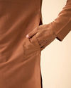 Manyavar Men Tan Harmony Kurta Pajama