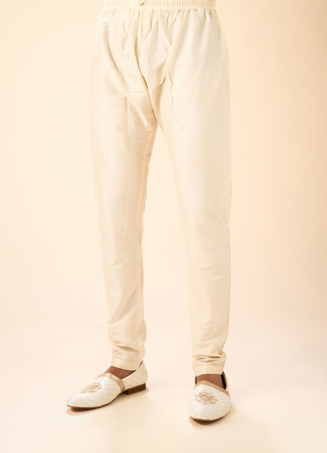 Manyavar Men Tan Harmony Kurta Pajama