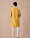 Manyavar Men Sunlit Mustard Kurta Pajama Set