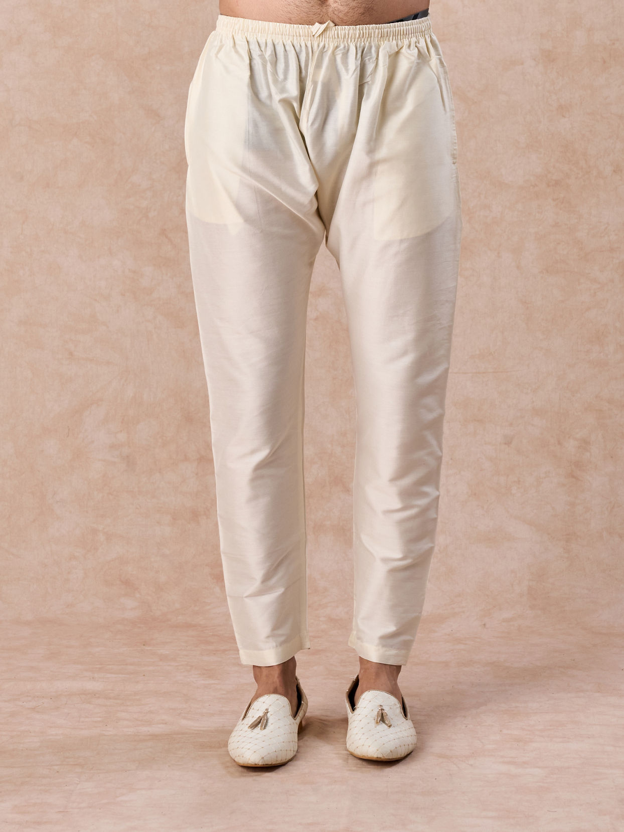 Manyavar Men Sunlit Mustard Kurta Pajama Set