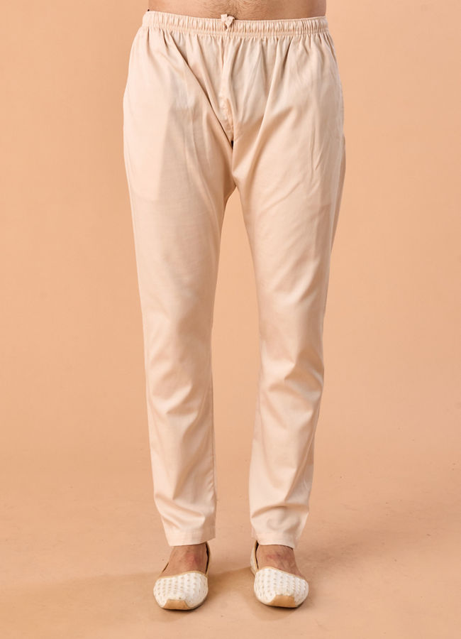 Manyavar Men Opulent Red Kurta Pajama