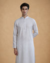 Manyavar Men Elegant White Kurta Pajama