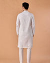 Manyavar Men Elegant White Kurta Pajama