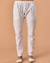 Manyavar Men Elegant White Kurta Pajama