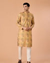 Manyavar Men Mustard Majesty Kurta Pajama