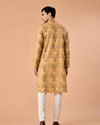 Manyavar Men Mustard Majesty Kurta Pajama