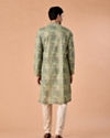 Manyavar Men Light Mid Green Kurta Pajama