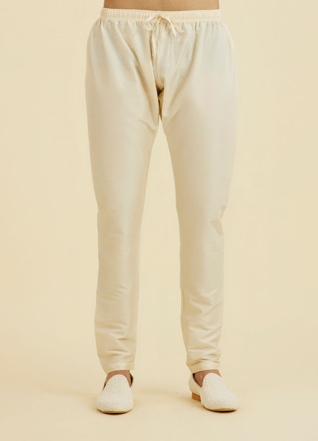 Manyavar Men Teal Blue Cotton Kurta Pajama