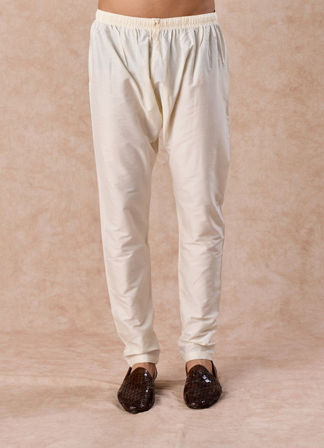 Manyavar Men Dewy Dawn Blue Kurta Pajama