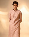 Manyavar Men Pink Splendor Kurta Pajama