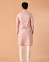 Manyavar Men Pink Splendor Kurta Pajama