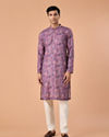 Manyavar Men Lilac Bliss Kurta Pajama
