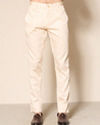 Manyavar Men Lilac Blended Cotton Kurta Pant with Print