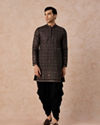 Manyavar Men Velvety Purple Splendour Kurta Patiala