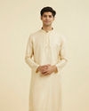 Beige Elegance Kurta Pajama