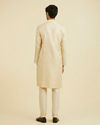 Manyavar Men Beige Elegance Kurta Pajama