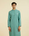 Manyavar Men Aqua Elegance Kurta Pajama