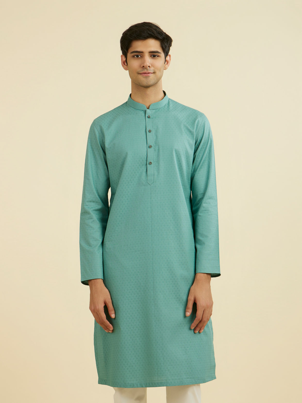 Manyavar Men Aqua Elegance Kurta Pajama