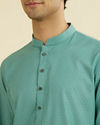 Manyavar Men Aqua Elegance Kurta Pajama