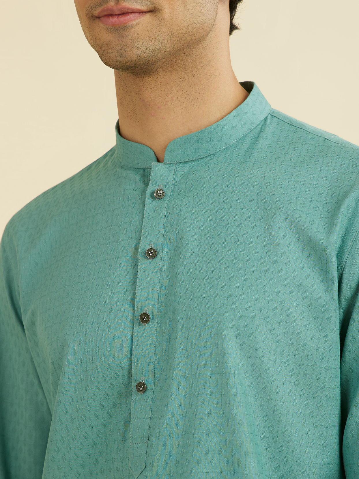Manyavar Men Aqua Elegance Kurta Pajama