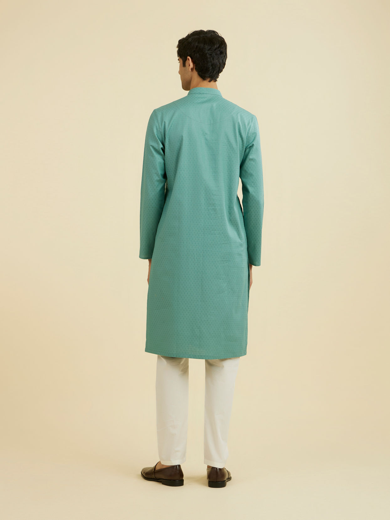 Manyavar Men Aqua Elegance Kurta Pajama