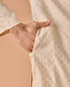 Manyavar Men Beige Elegance Kurta Pajama